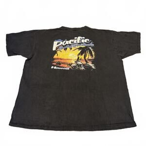 Harley-Davidson Pacific Harley Hawaii Sunset Graphic T-Shirt Black XXL